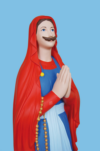Illustration for article titled Our Lady of the Mushroom Kingdom Turns Mario Into Religious Iconography